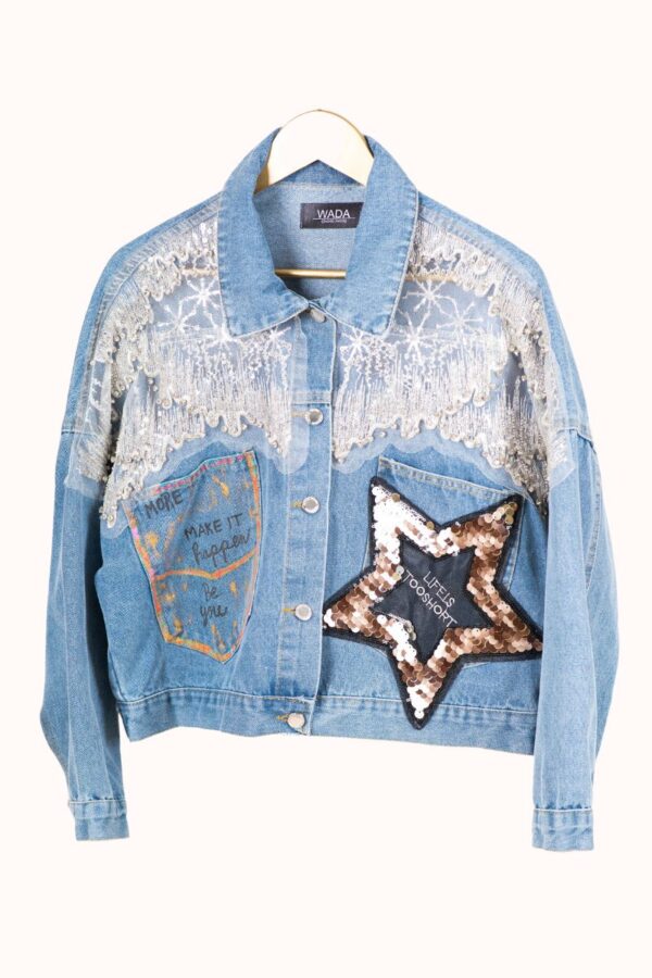 JEAN JACKET – ENCAJE