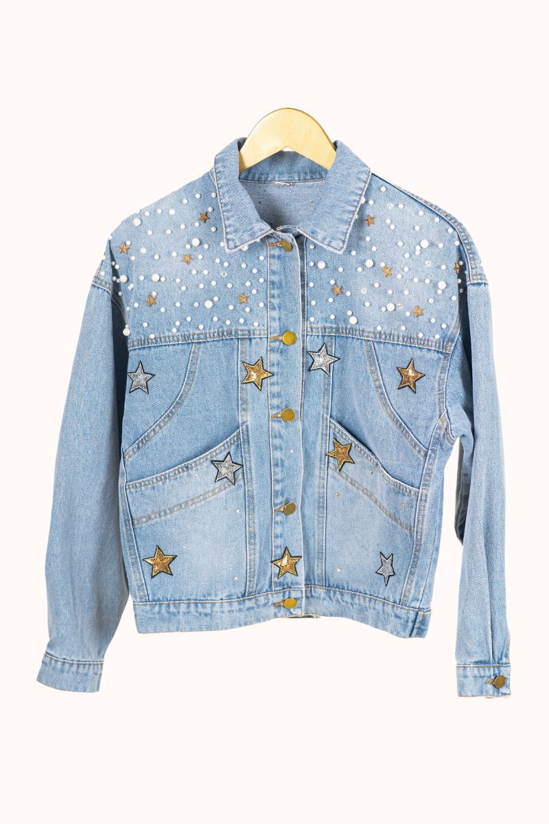 PERLA JEAN JACKET – ESTRELLAS