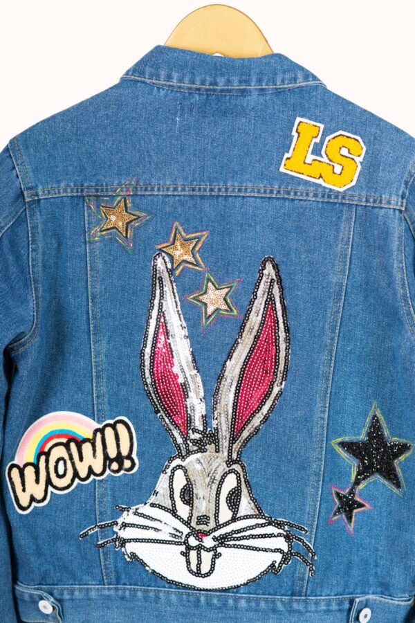 DENIM JACKET – CONEJO LETENJUELAS - Image 3