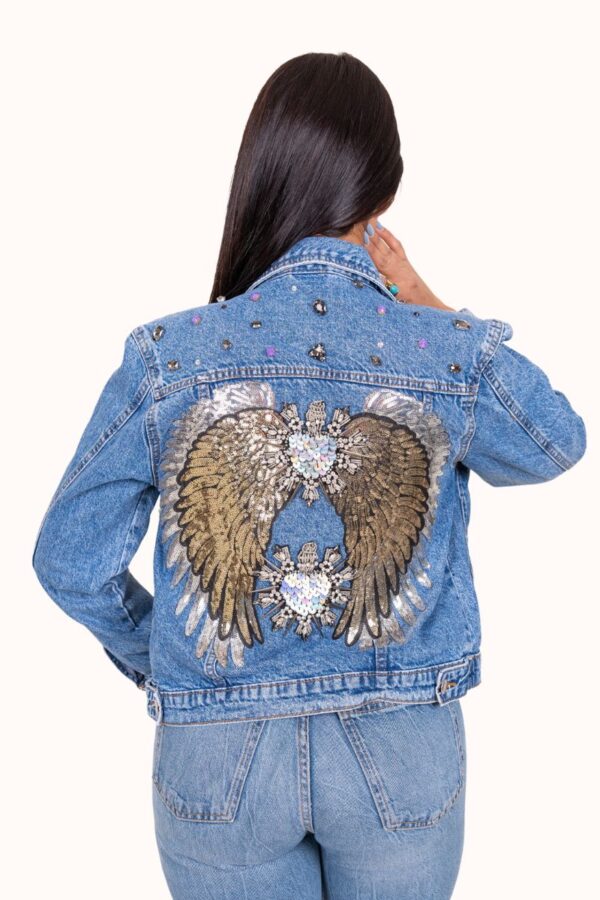 DENIM JACKET - TRUE LOVE