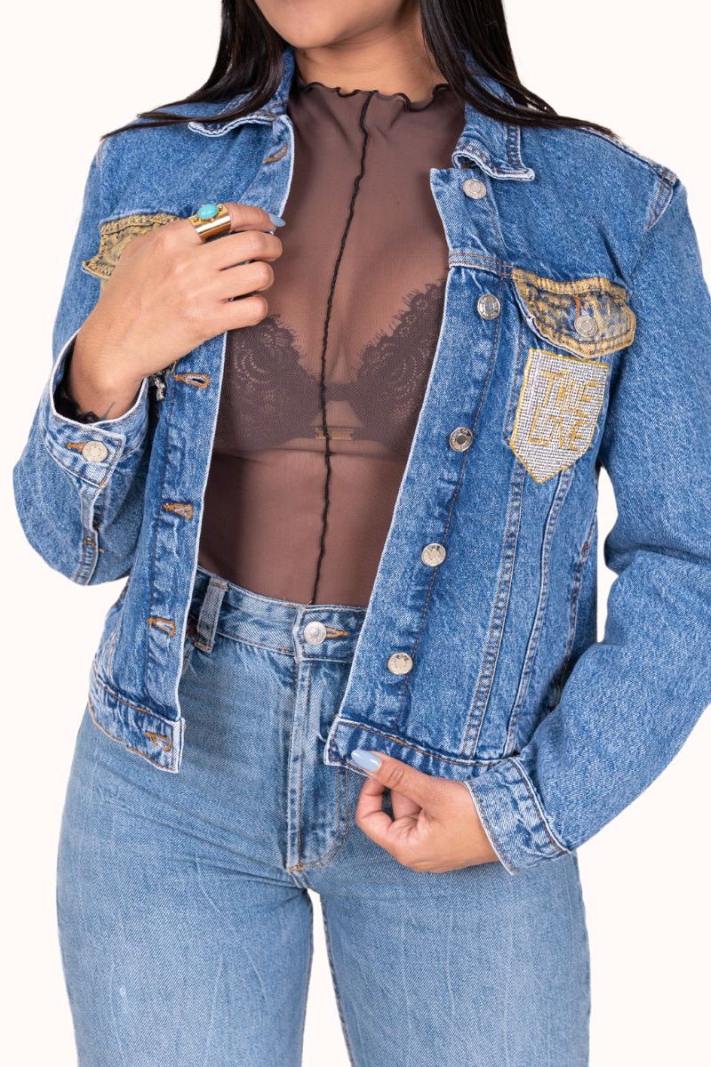 DENIM JACKET – TRUE LOVE