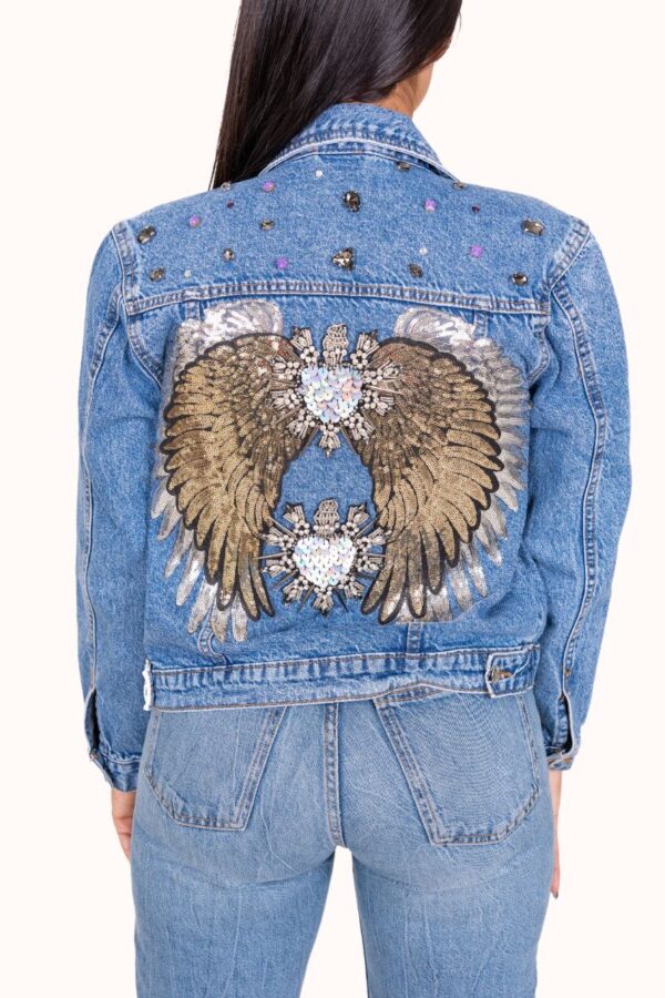 DENIM JACKET - TRUE LOVE - Image 3